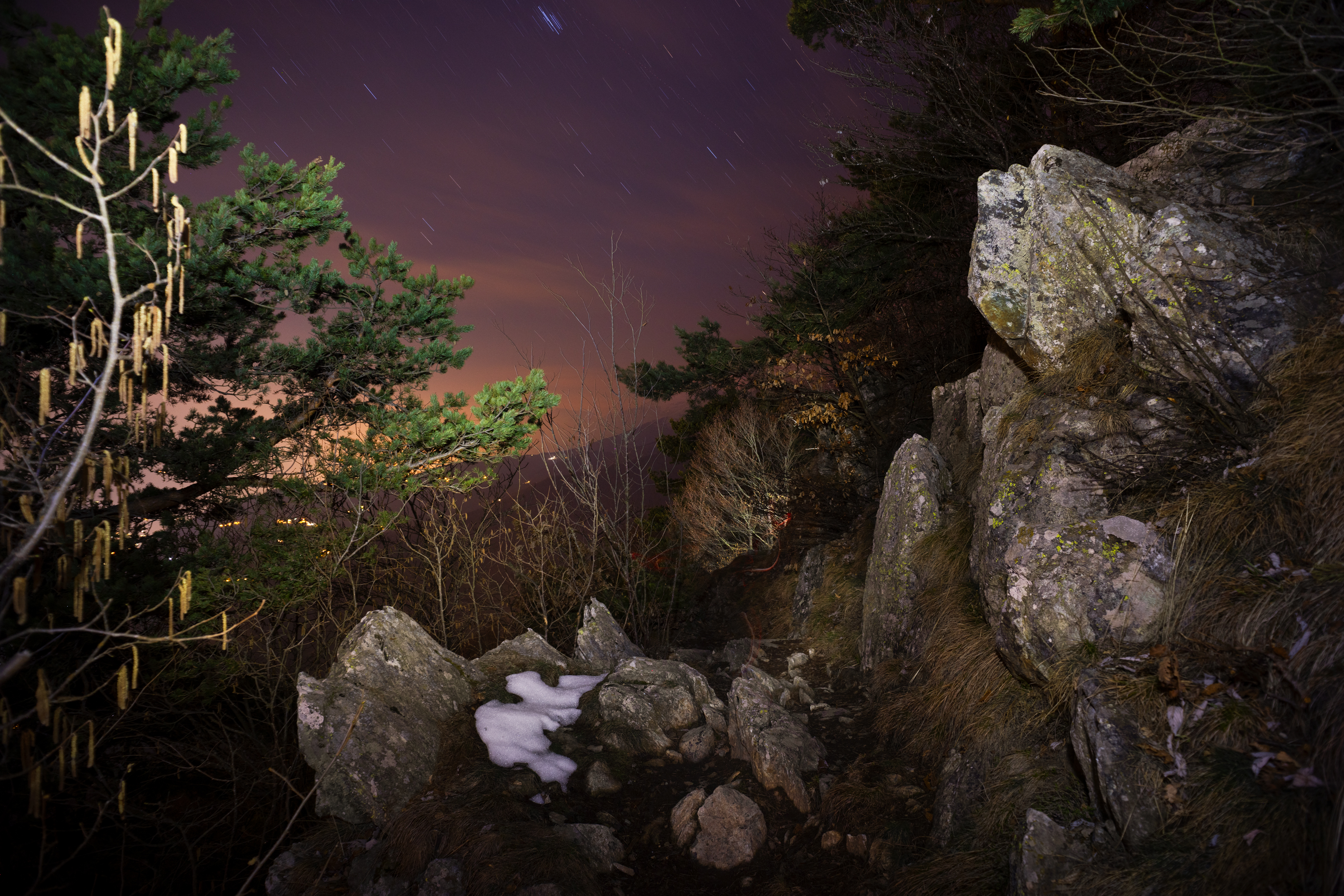 Rocca Sella -Val di Susa-Piemonte - Italy -Fotografia Notturna
