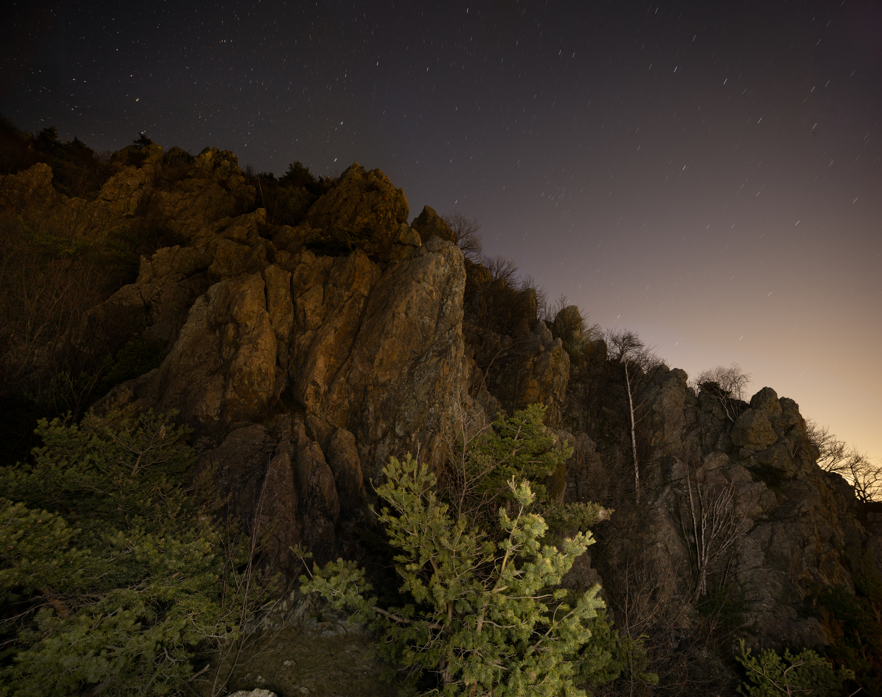 Rocca Sella -Val di Susa-Piemonte - Italy -Fotografia Notturna