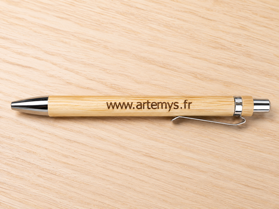 Stylo bambou entreprise