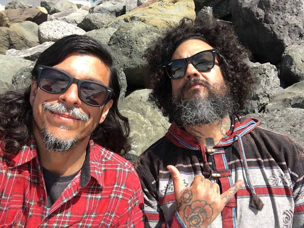 Joe and Paco in Pacifica CA
