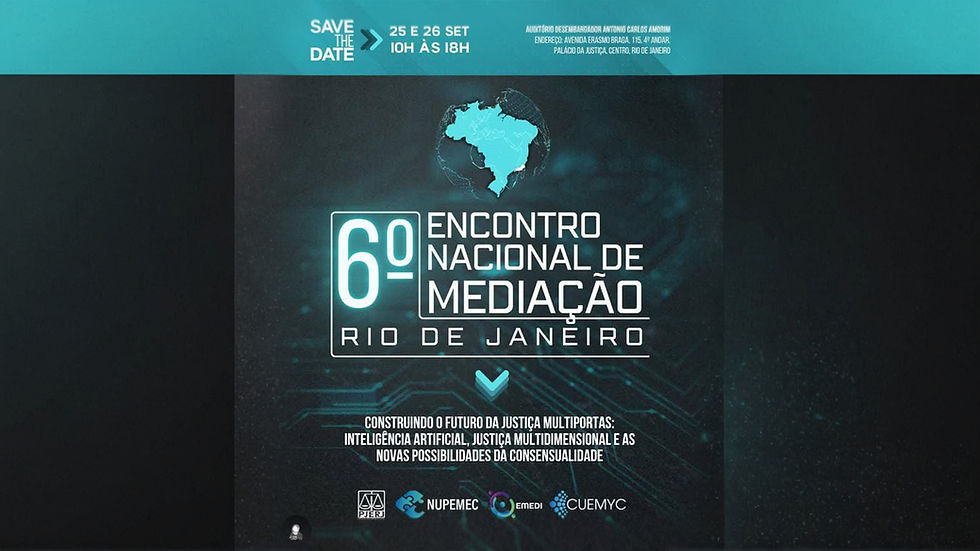6º Encontro Nacional de Mediação - Rio de Janeiro