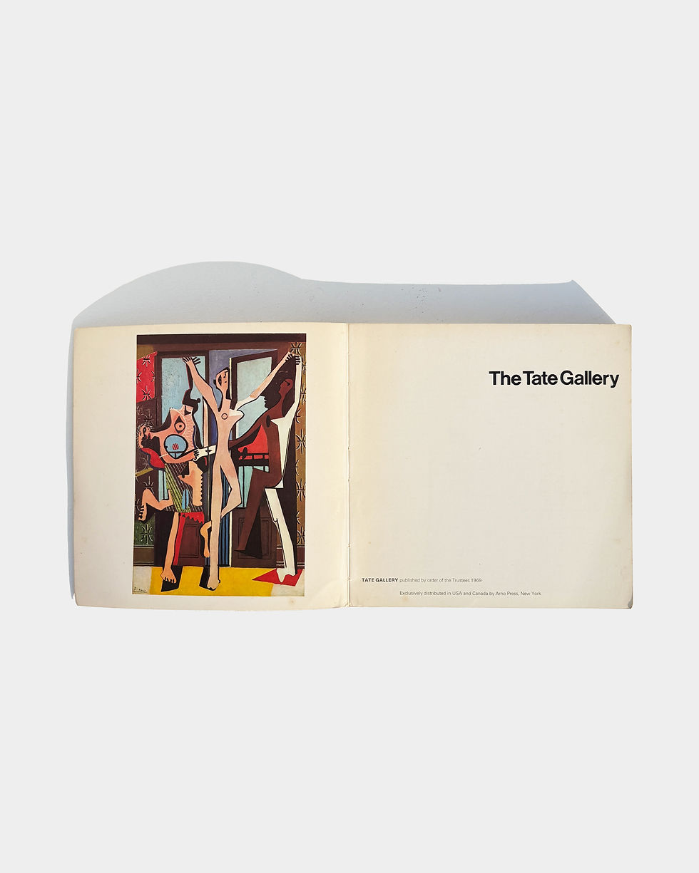 Thumbnail: The Tate Gallery, Tate Gallery Publications, 1969