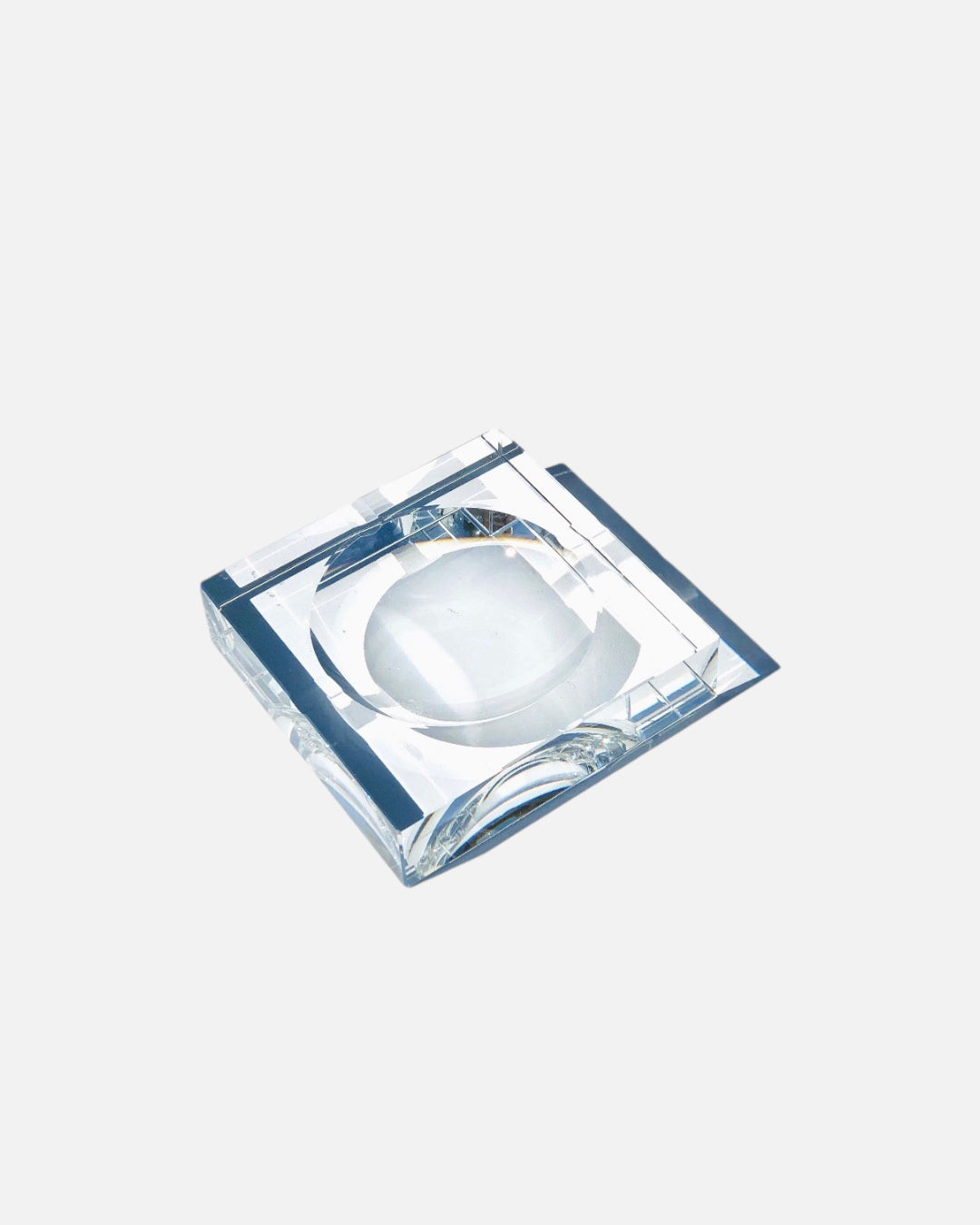 Crystal Square Ashtray