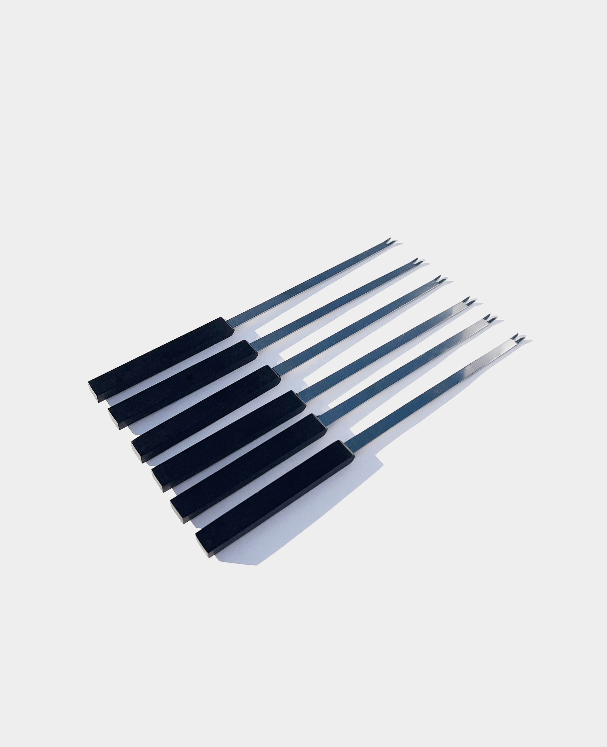 Stelton Stainless Steel Fondeu Forks, Set of 6