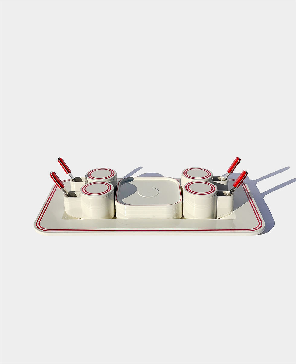 Thumbnail: Espresso Set by Pino Spagnolo for Biesse, Italy, 1970s