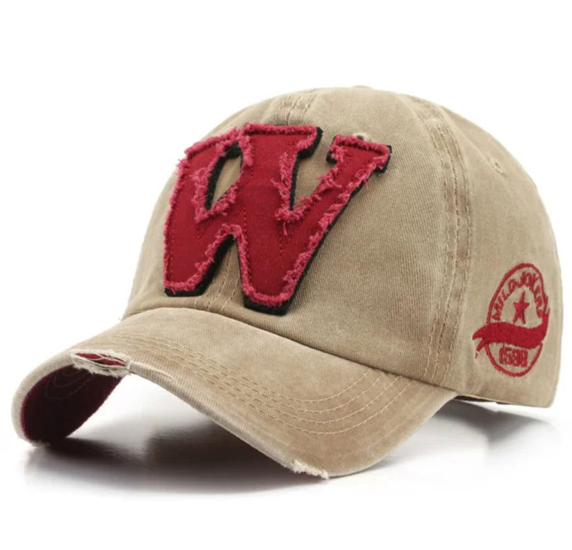 Thumbnail: Vintage Style W Baseball Cap