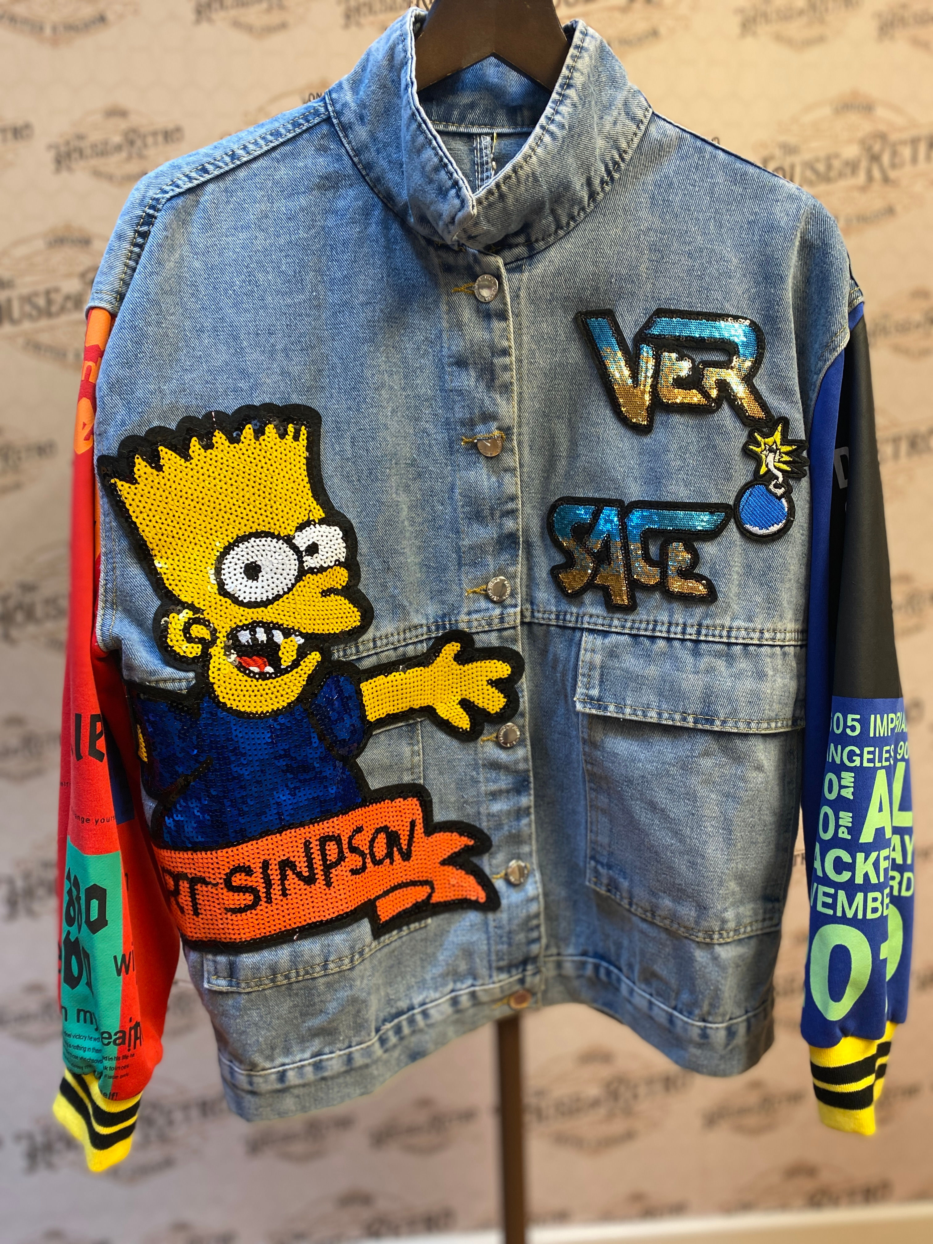 Bart Simpson Denim Jacket