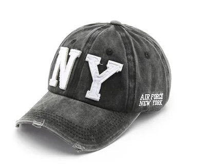 Thumbnail: washed grey colour NY cap