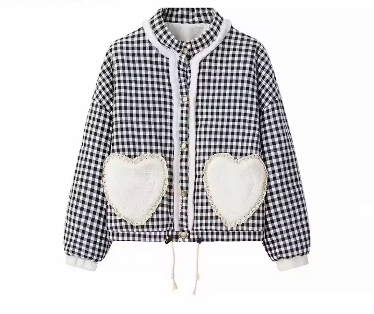Quilted Gingham Jacket