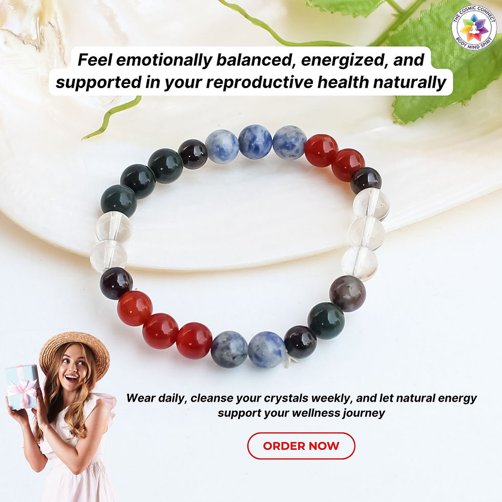 Thumbnail: PCOD Therapy Bracelet for Balances Hormones, & Enhances Fertility