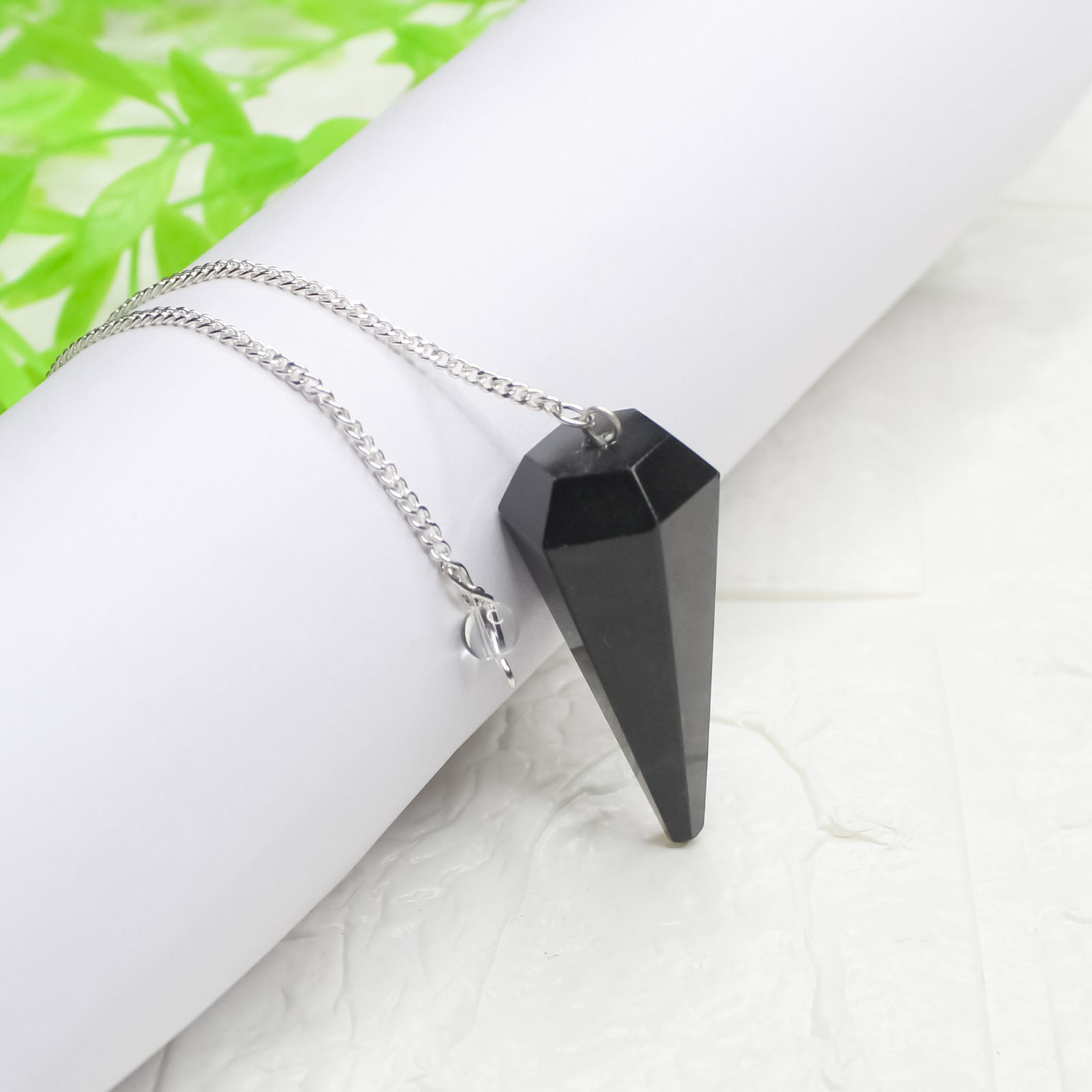 Black Tourmaline Pendulum Dowser