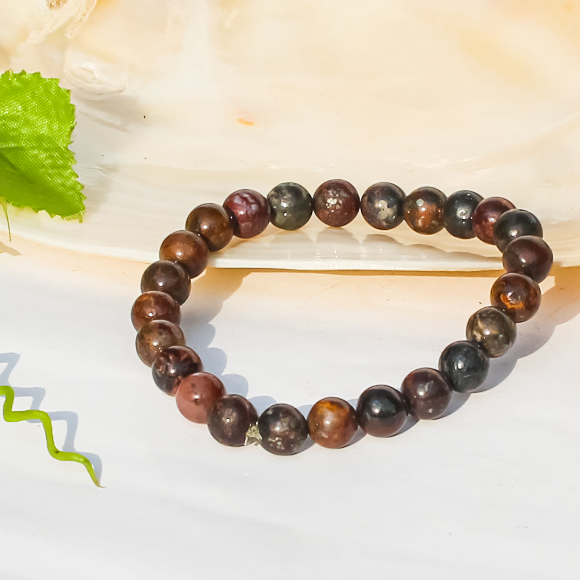 Pietersite Bracelet - Empowerment and Transform | 8mm Beads
