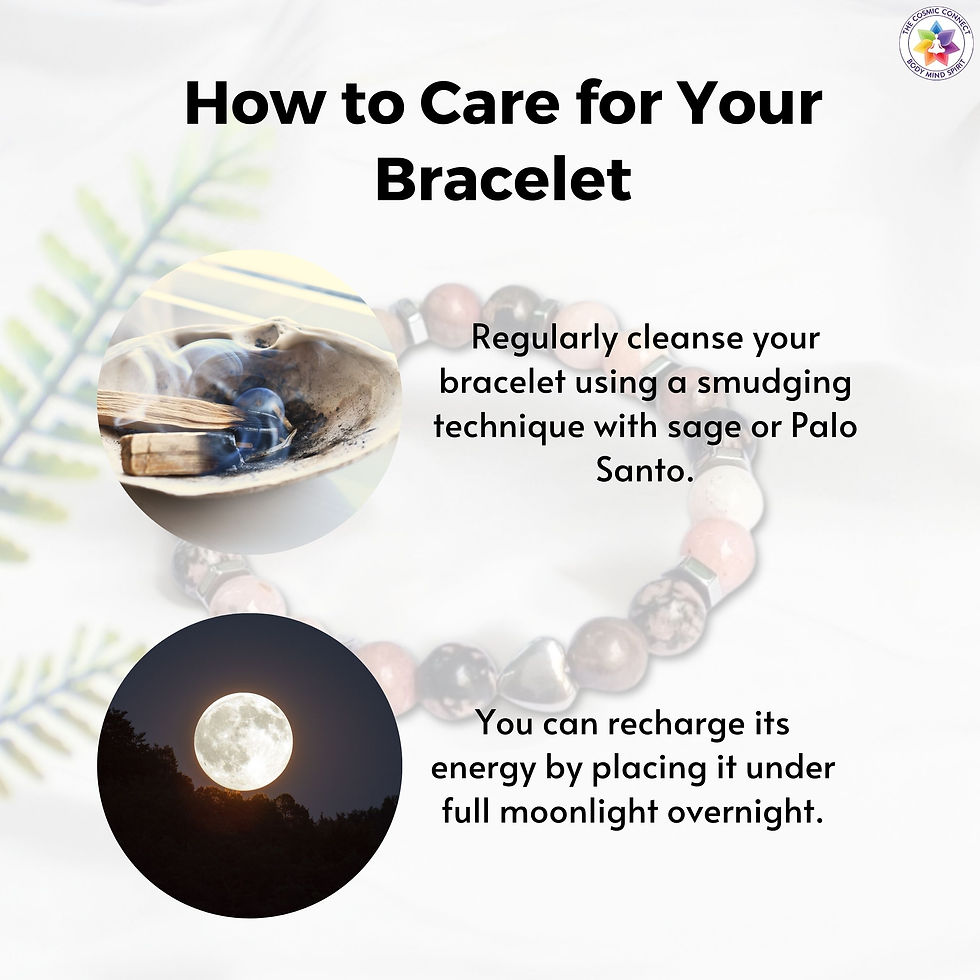 Thumbnail: Love Reset Healing Bracelet with Rhodonite & Pink Opal | Self Love, Let Go