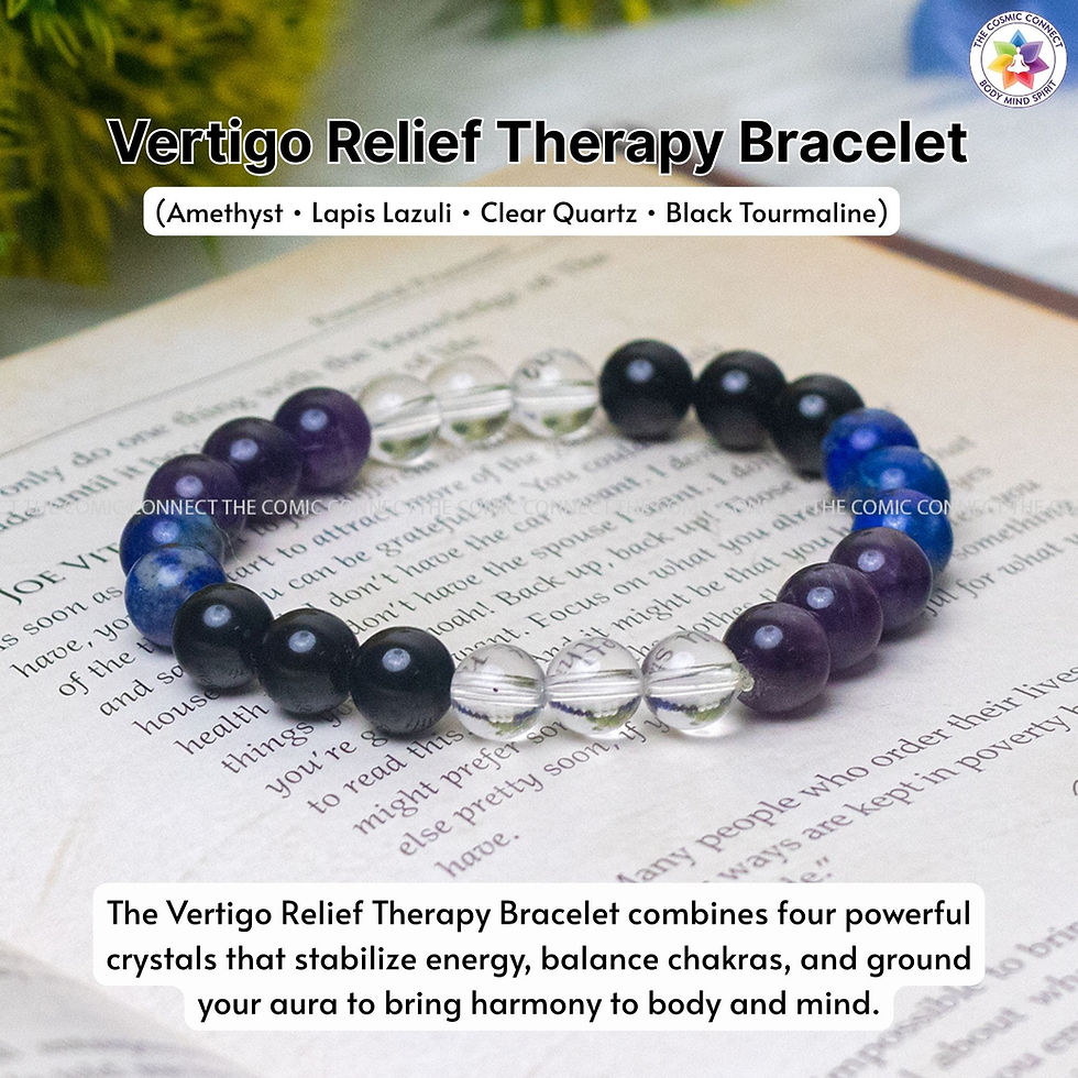 Thumbnail: Vertigo Relief Therapy Bracelet for Balance & Calm