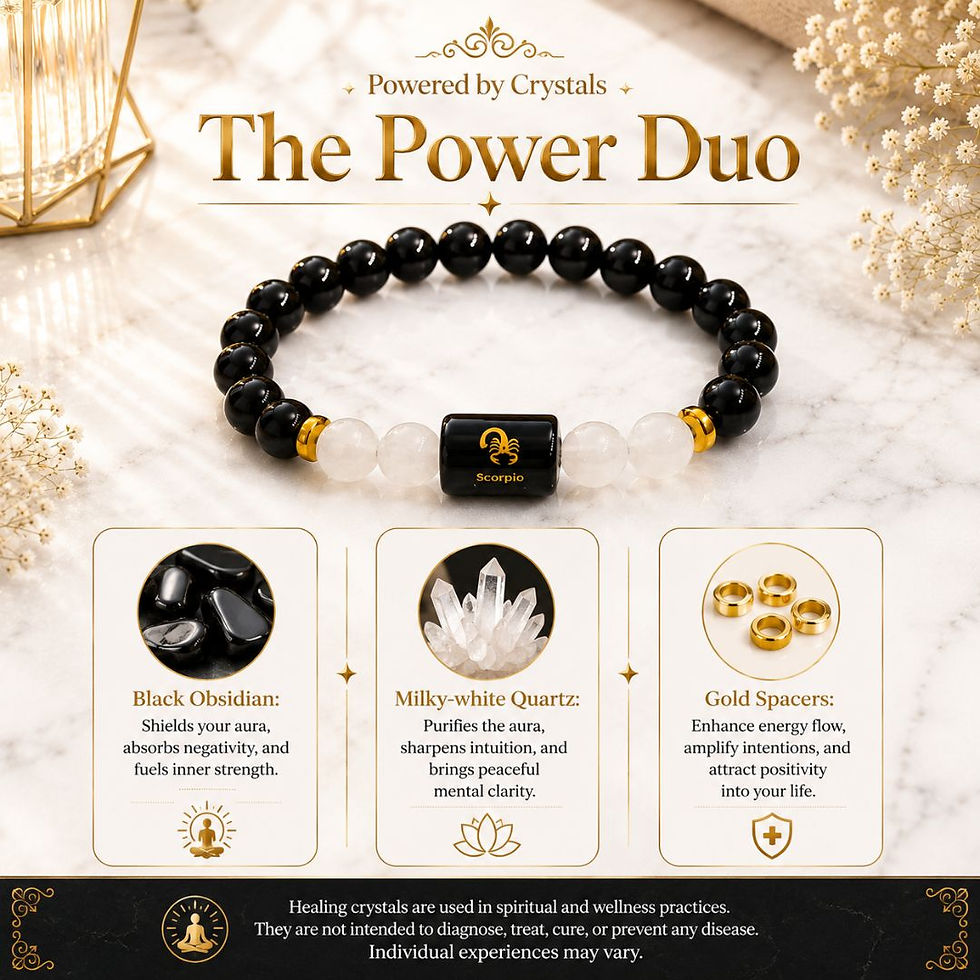Thumbnail: Scorpio Rashi Zodiac Bracelet | Reiki Charged