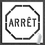 Miniature : Stencil : Arrêt