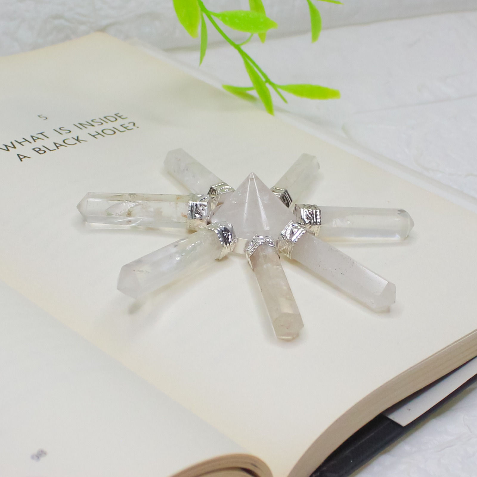 Clear Quartz Energy Generator for Healing and Transformation