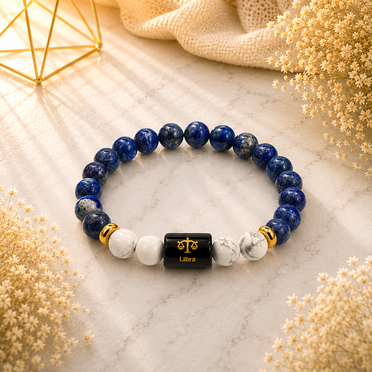 Libra Rashi Zodiac Bracelet | Reiki Charged