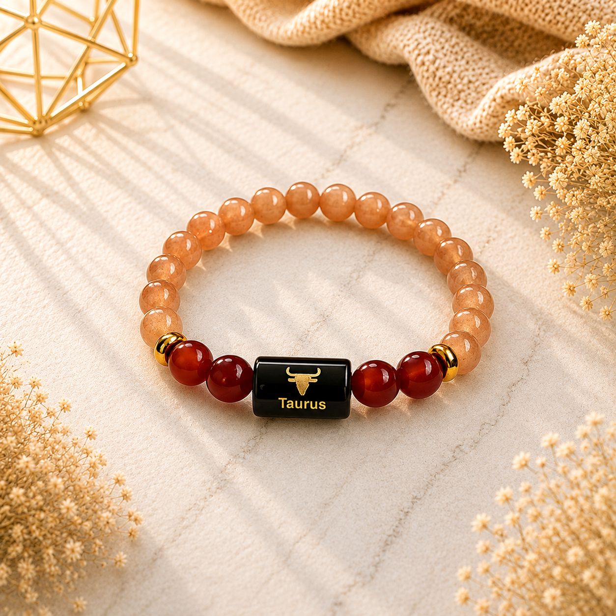 Taurus Rashi Zodiac Bracelet | Reiki Charged