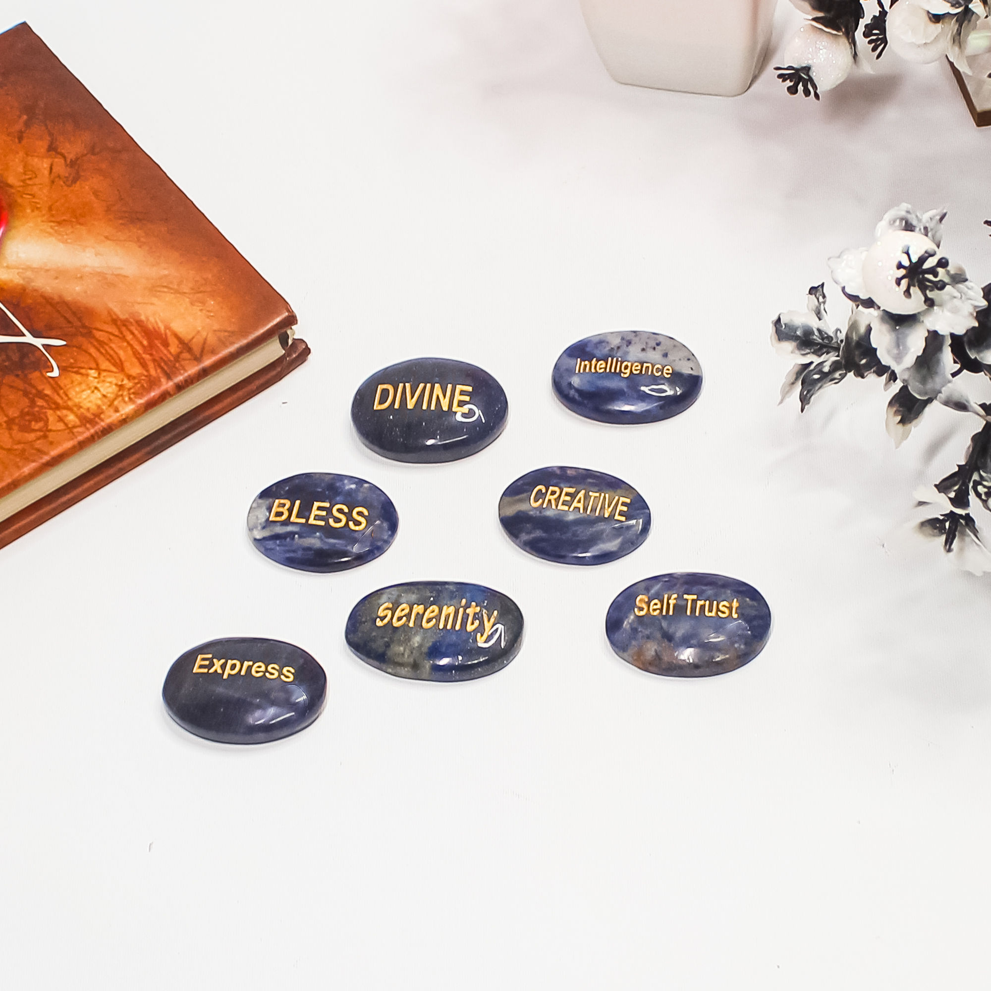 Sodalite Manifestation Coin Empower Your Manifestation Powers