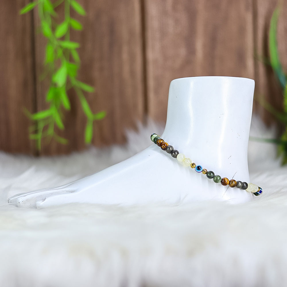 Money Magnet Crystal Anklet for Attract Abundance Every Step