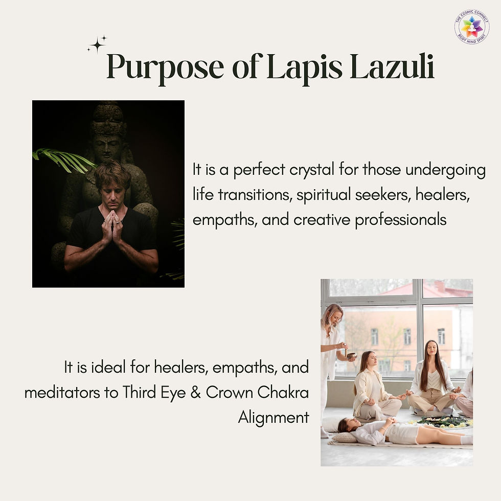 Thumbnail: Lapis Lazuli Crystal Angel for Inner Truth, Protection, & Wisdom