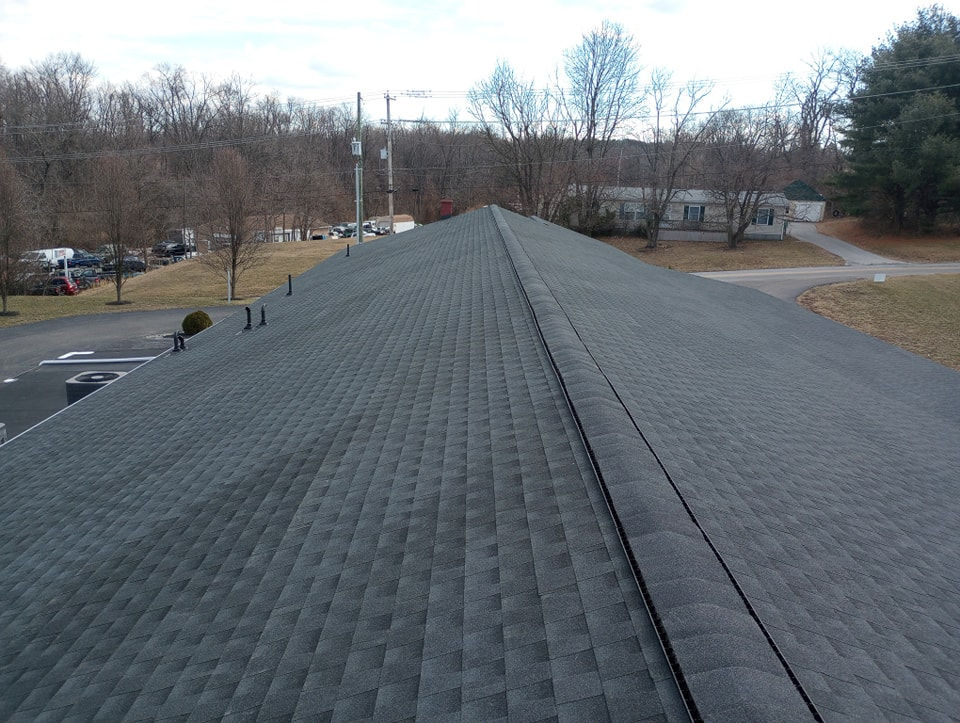 GAF Charcoal shingle install