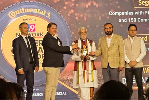 Honored with Business Person of the Year - Prestigious Award at TV9 Network Leaders of Road Transport Awards 2022

The Leaders of Road Transport Award was given us in recognition of exemplary resilience to tide over the pandemic induced crisis, even come out stronger by outperforming the business growth and for successfully steering the organizations during the covid crises through digital transformation, implementing the sustainable growth strategies with customer-centric approach.
