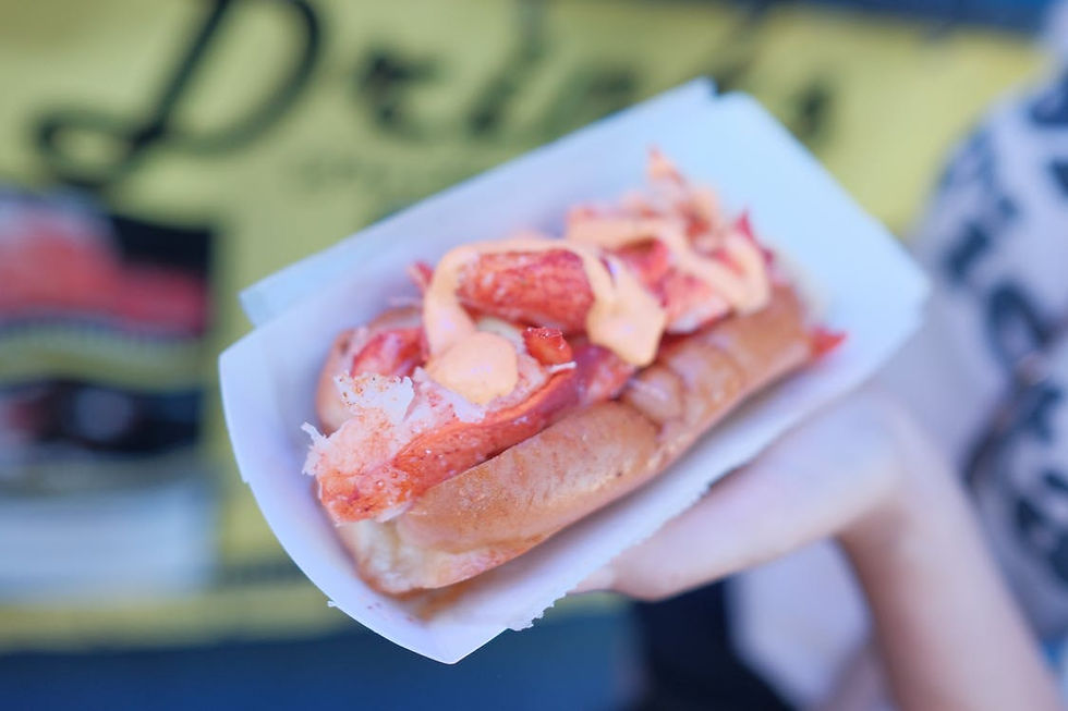 Easy Lobster Roll on Blackstone Griddle