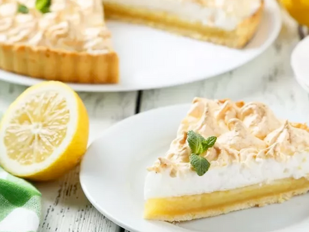 Recette de tarte au citron meringuée