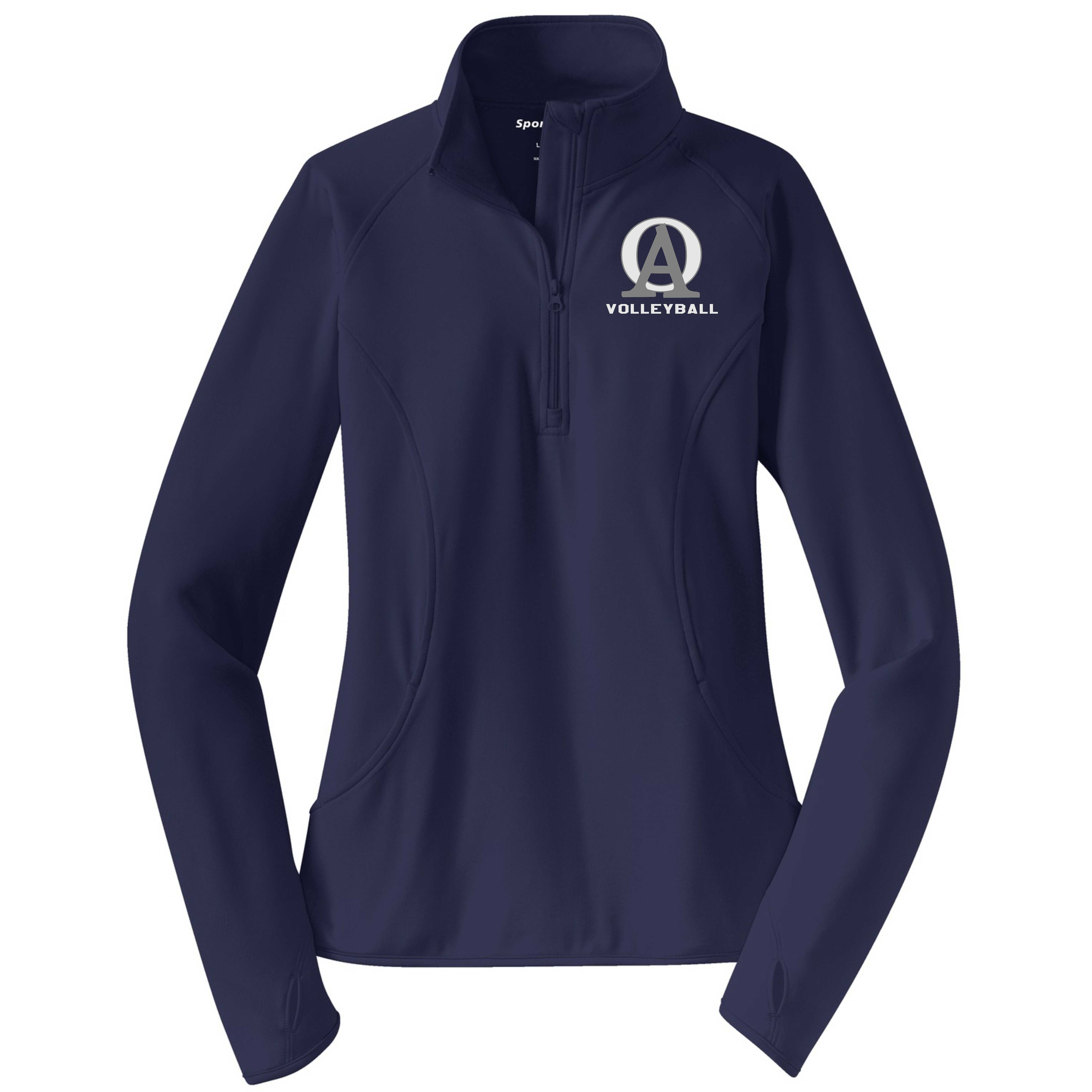 07-LST850 Ladies Stretch 1/2-Zip Pullover