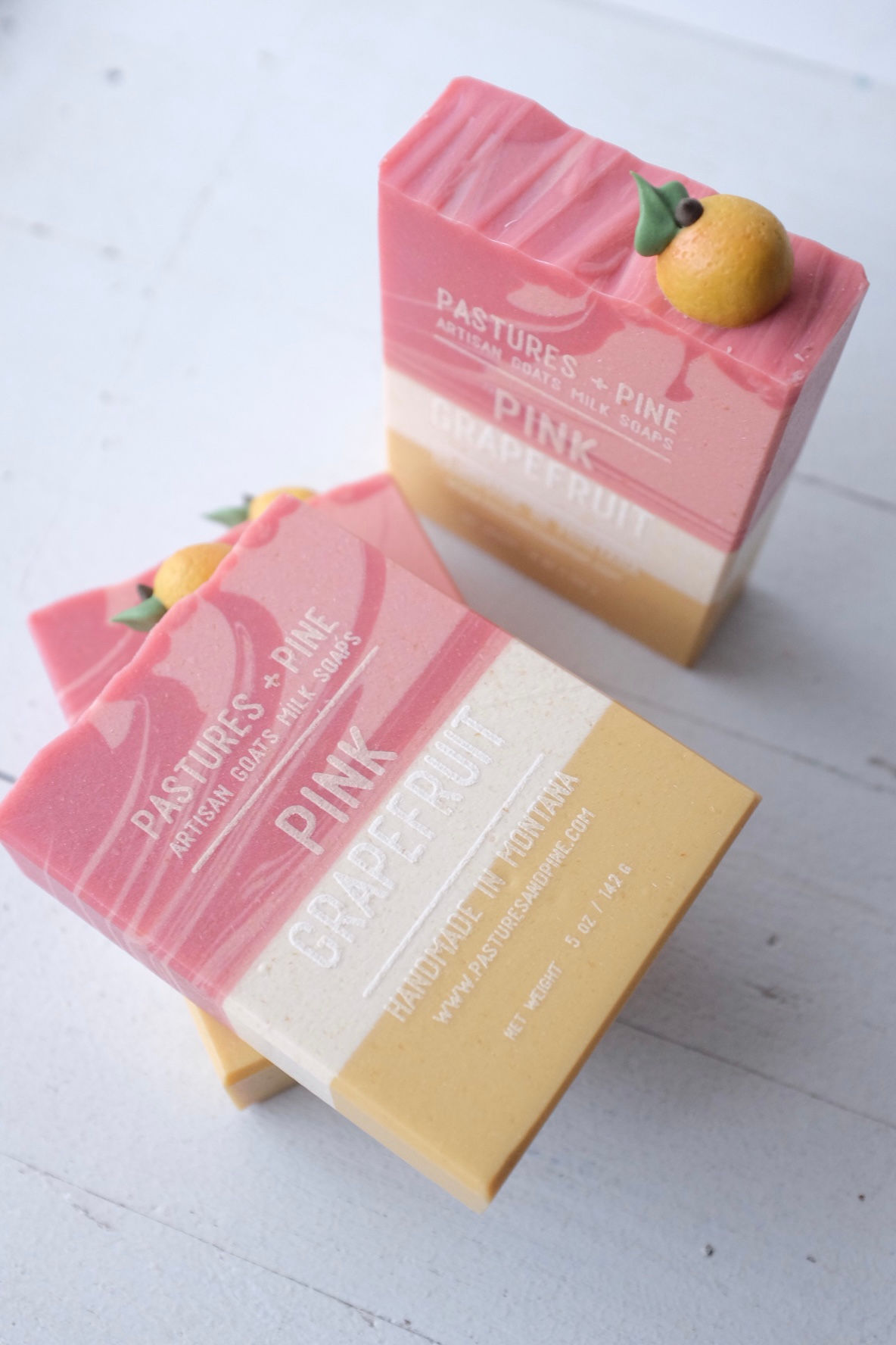 PINK GRAPEFRUIT Goat Milk Soap