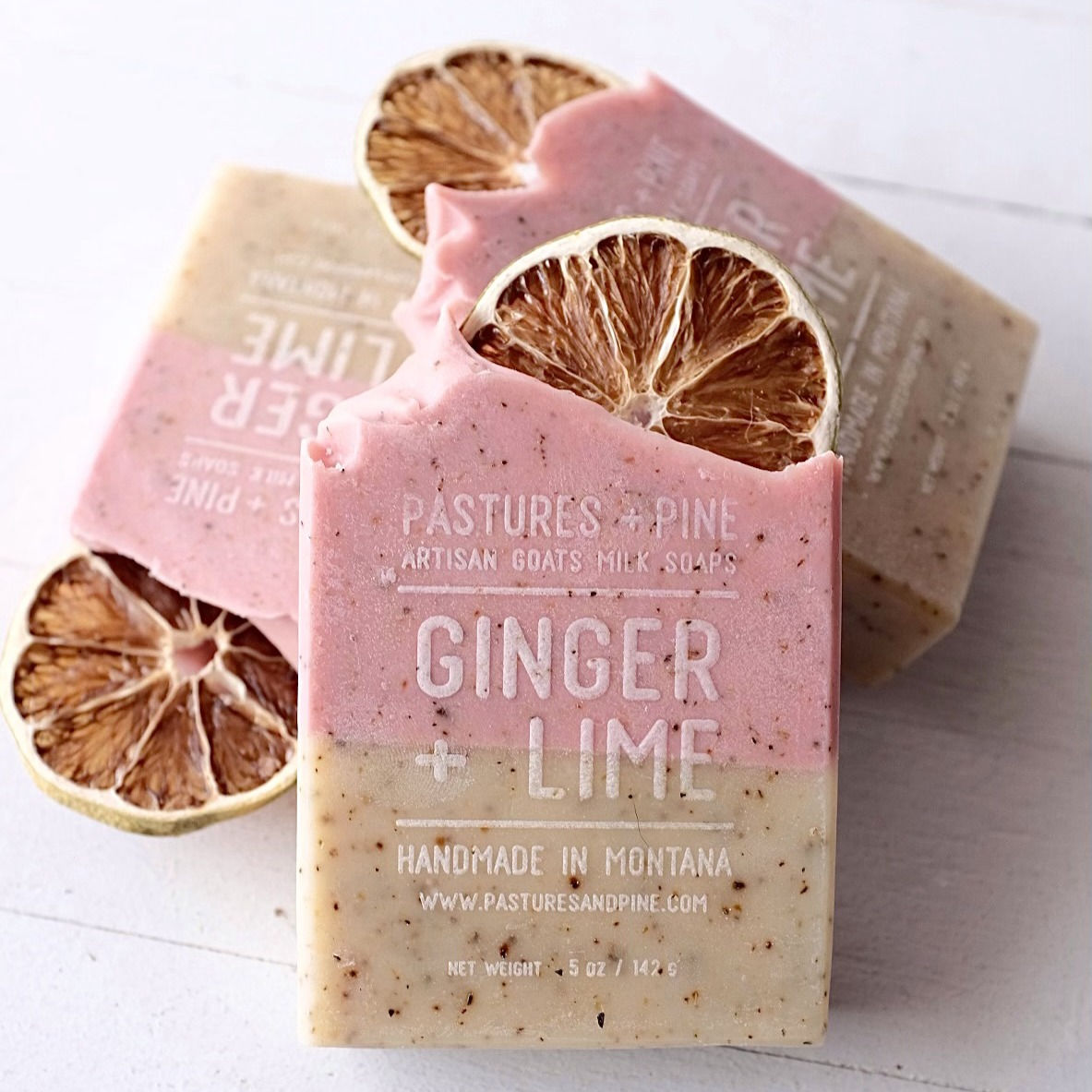GINGER + LIME goat milk soap
