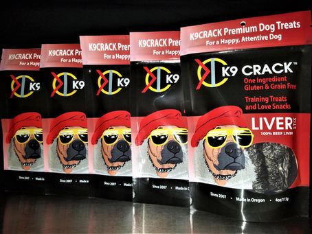 K9 CRACK Sack Organic Dog Treats