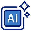 Icon featuring an AI graphic for automation