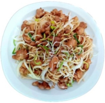 Arranged Food and Objects