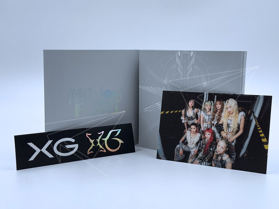 Miniatura: XG "MILLION PLACES" ALBUM VERSIÓN REGULAR ABIERTO