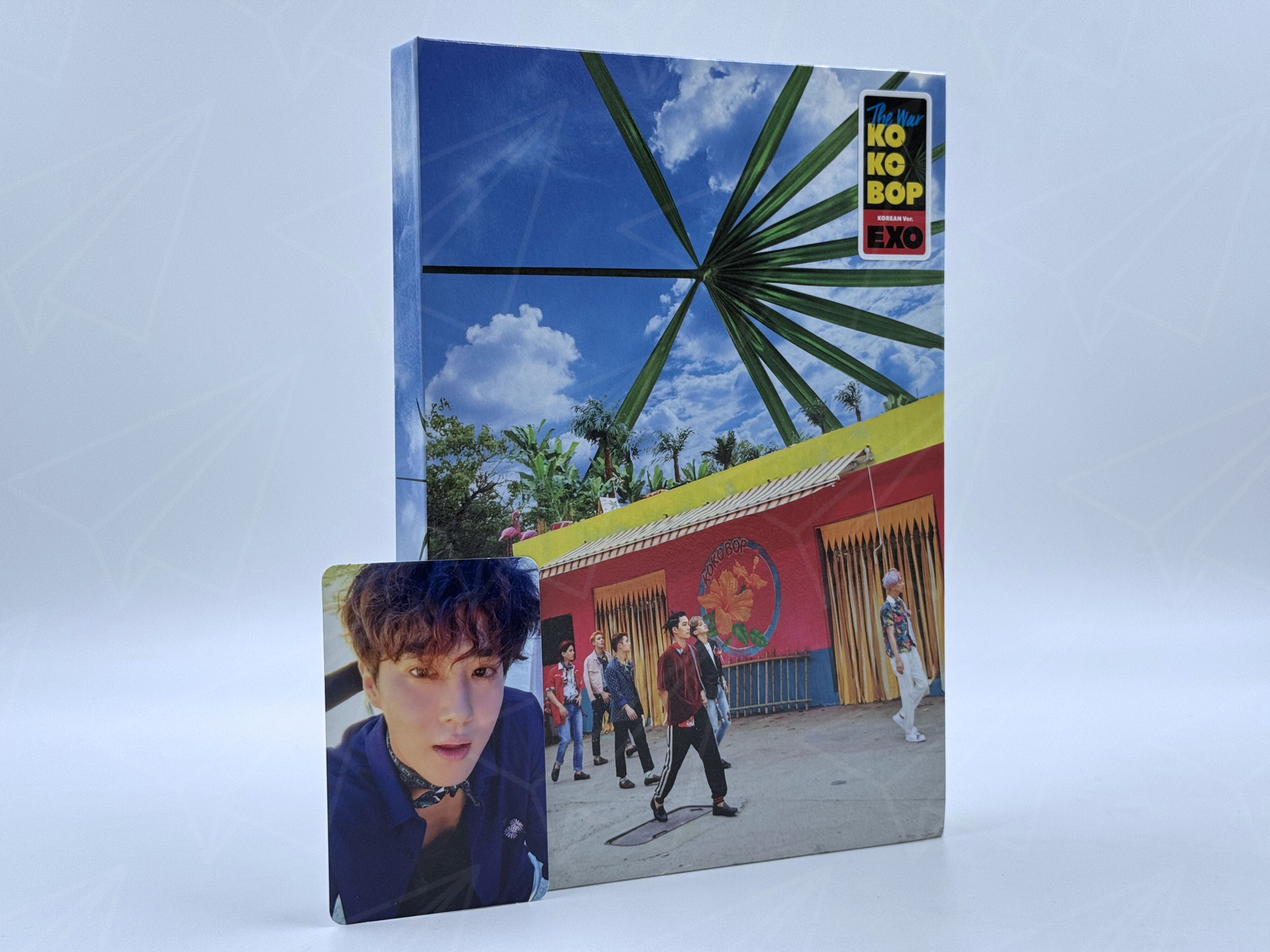 EXO "THE WAR" ALBUM VERSIÓN COREANA ABIERTO