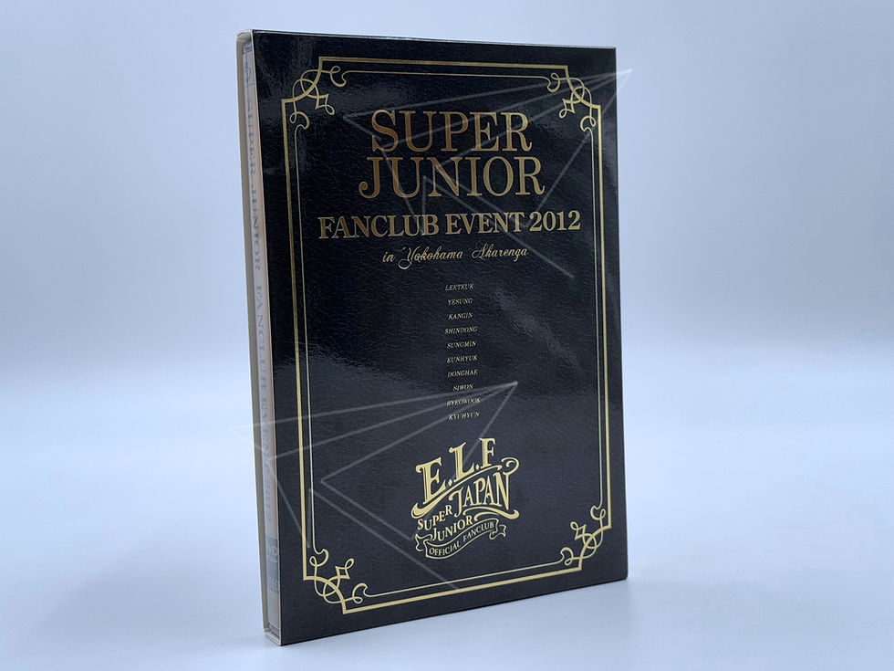 Miniatura: SUPER JUNIOR "FANCLUB EVENT 2012: IN YOKOHAMA AKARENGA" DVD ABIERTO