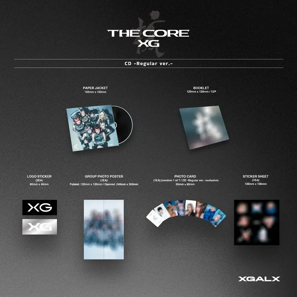 Miniatura: XG "THE CORE -核" ALBUM VERSIÓN REGULAR NUEVO SELLADO