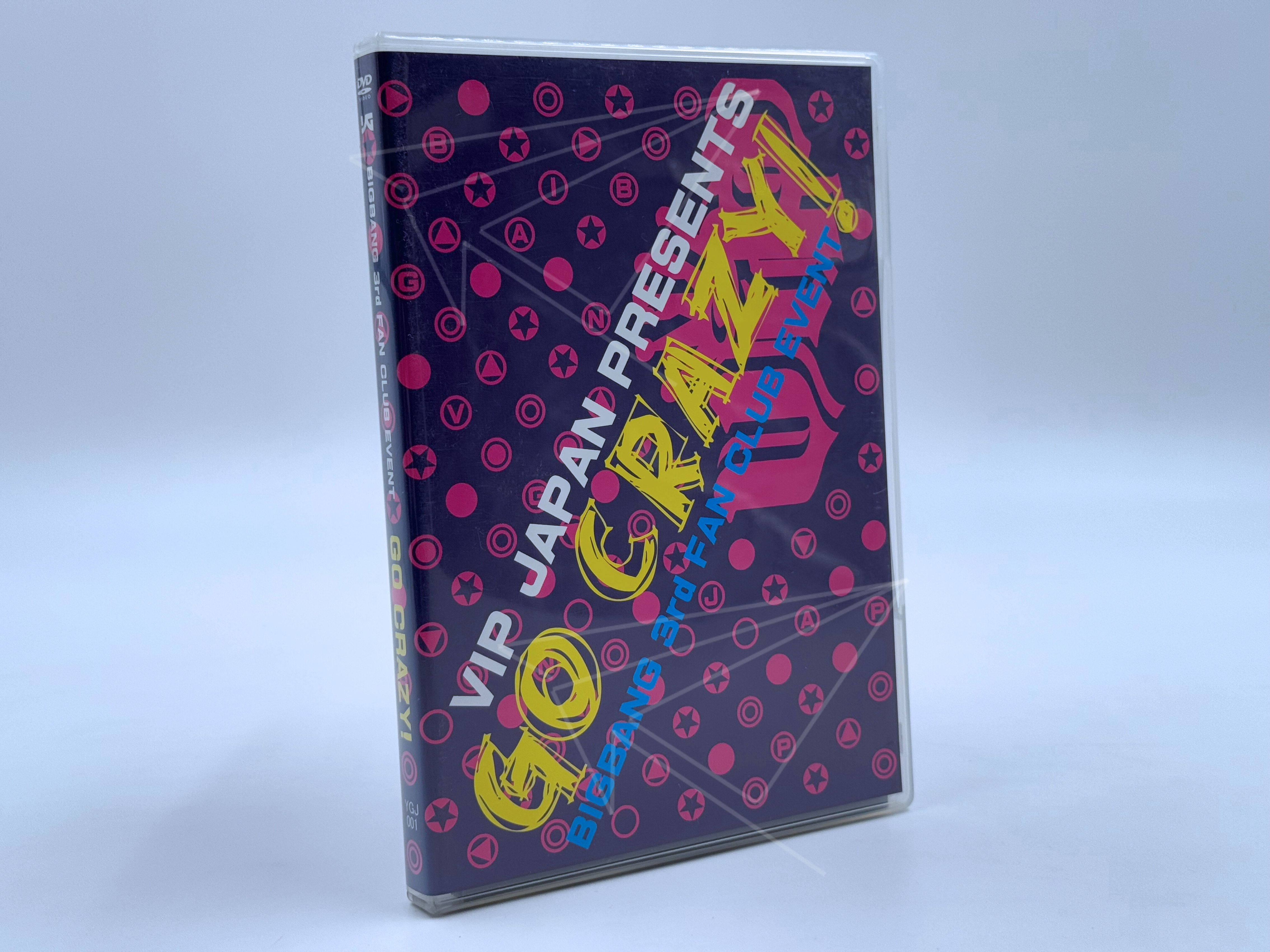 BIGBANG "VIP JAPAN GO CRAZY!" DVD ABIERTO