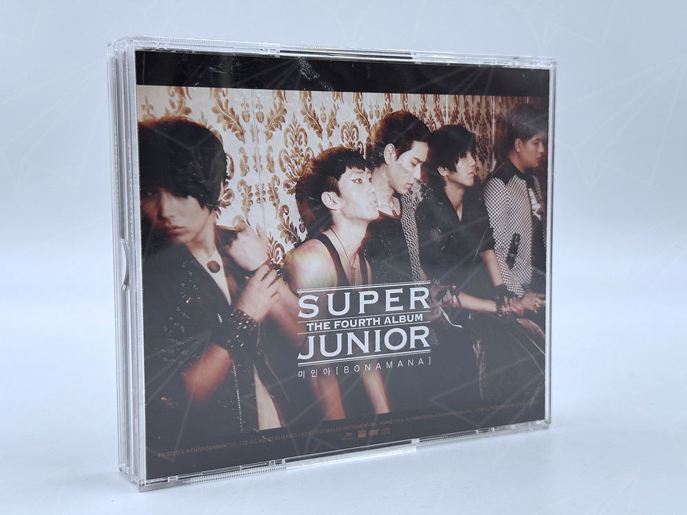Miniatura: SUPER JUNIOR "BONAMANA" ALBUM VERSIÓN CD + DVD ABIERTO