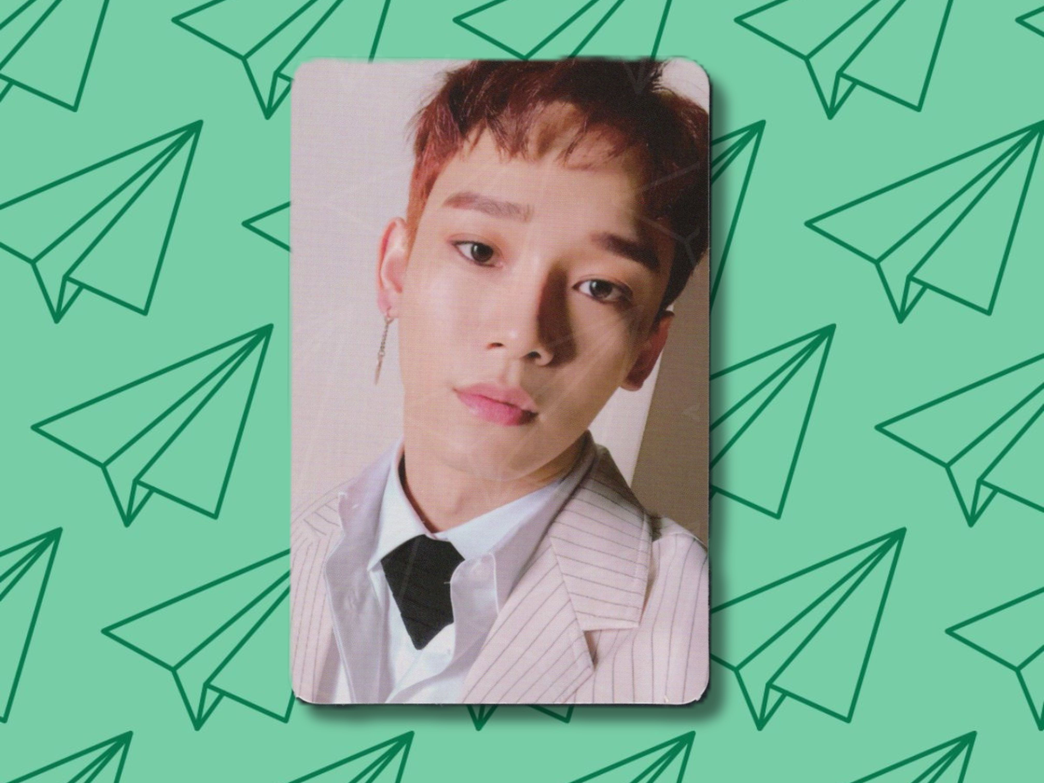 EXO-CBX CHEN "BLOOMING DAYS" PHOTOCARD VERSIÓN O