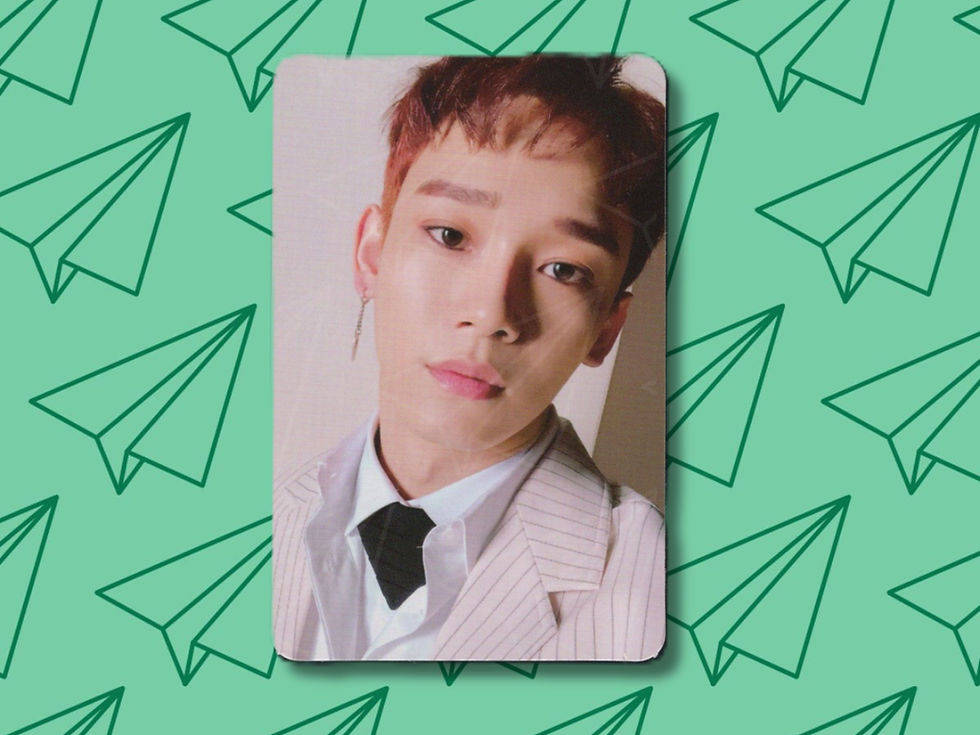 Miniatura: EXO-CBX CHEN "BLOOMING DAYS" PHOTOCARD VERSIÓN O