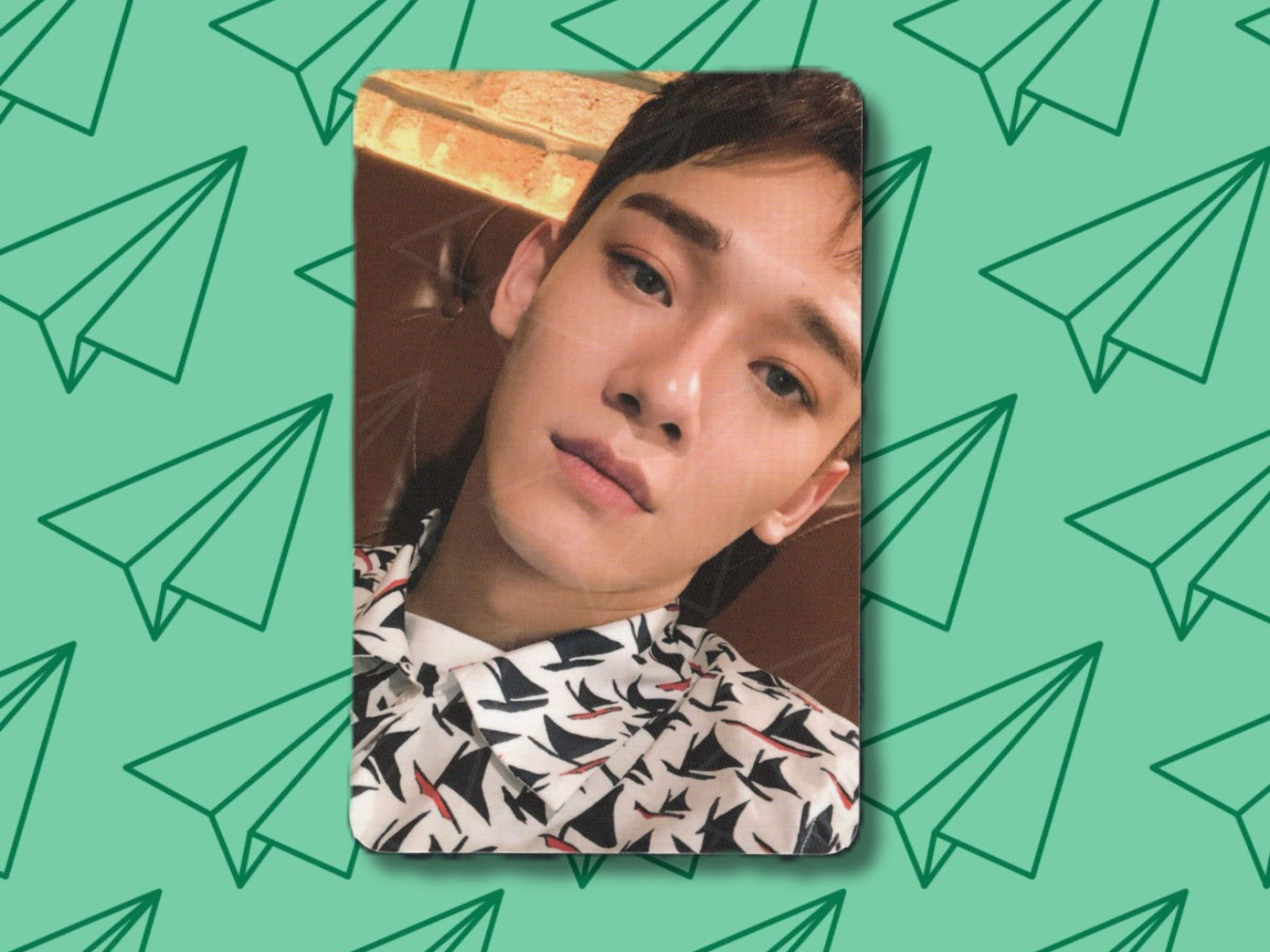 EXO-CBX CHEN "BLOOMING DAYS" PHOTOCARD VERSIÓN N