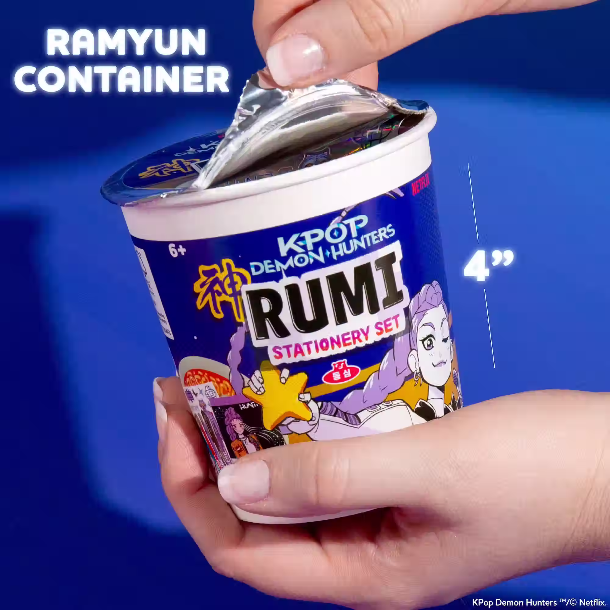 K-POP DEMON HUNTERS STATIONARY SET VERSIÓN RUMI