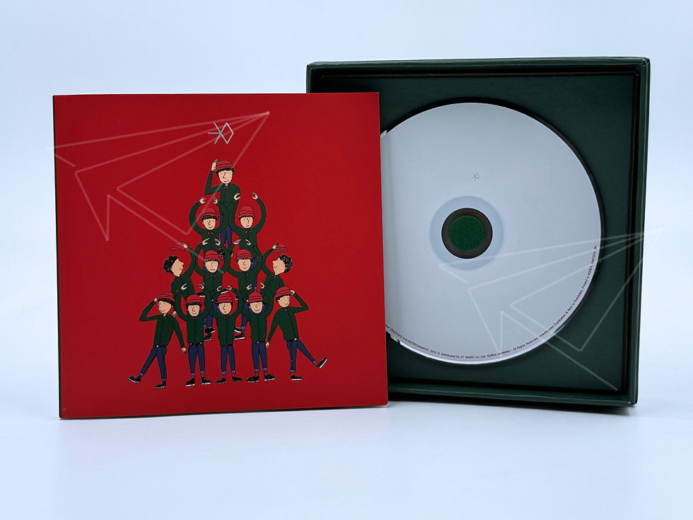 Miniatura: EXO "MIRACLES IN DECEMBER" ALBUM VERSIÓN COREANA ABIERTO