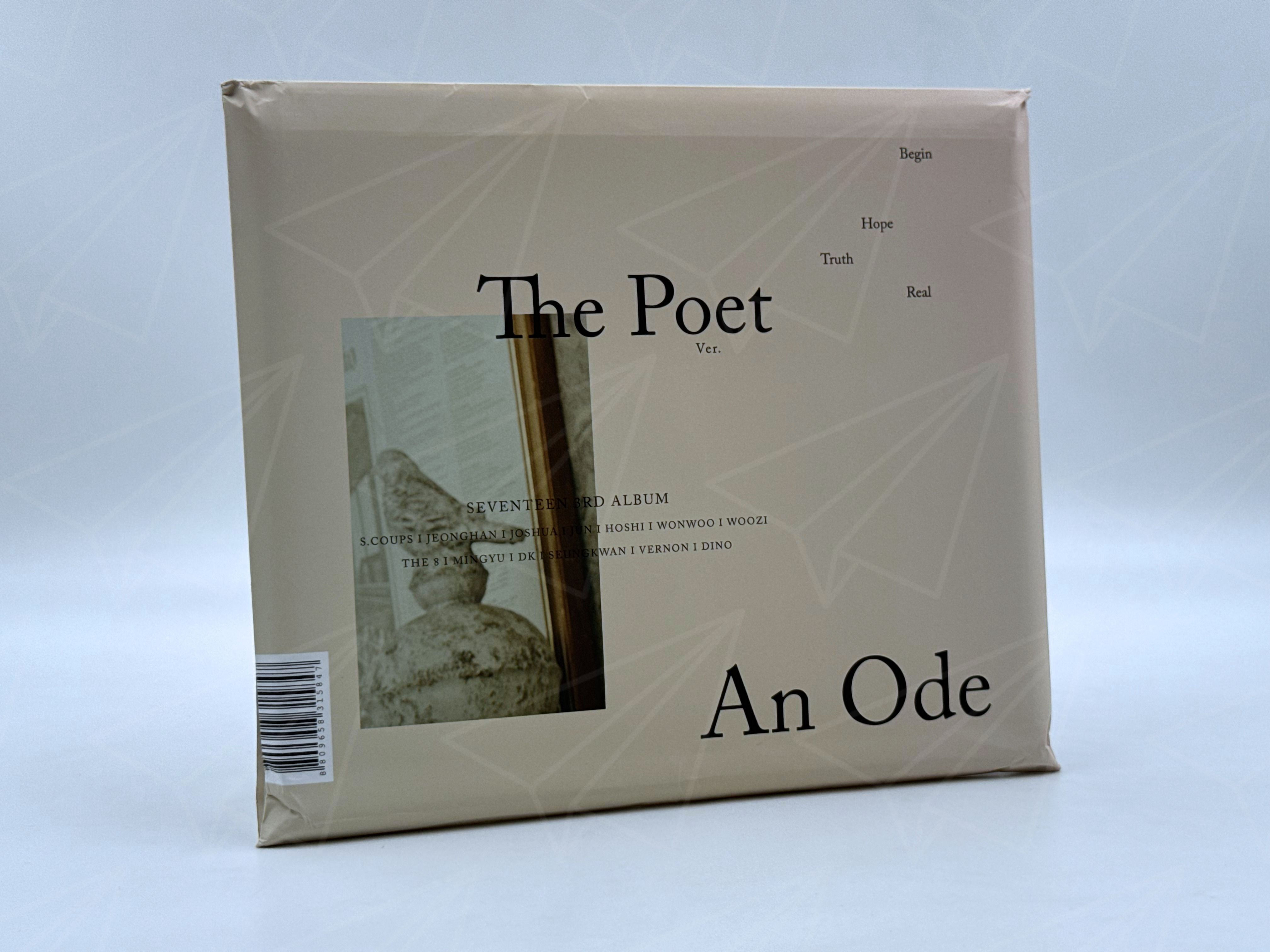 SEVENTEEN "AN ODE" ALBUM VERSIÓN THE POET ABIERTO