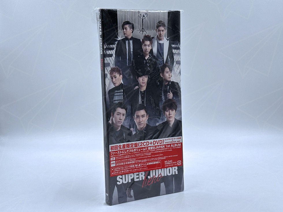 Miniatura: SUPER JUNIOR "HERO" ALBUM VERSIÓN LIMITED EDITION ABIERTO