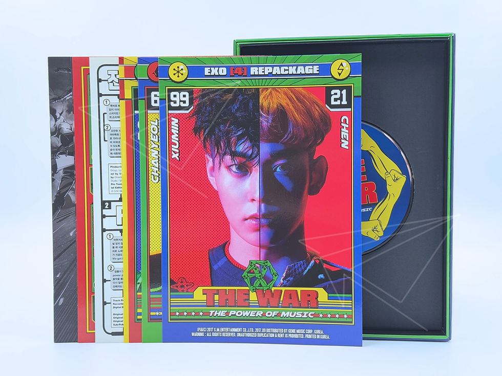 Miniatura: EXO "THE POWER OF MUSIC" ALBUM VERSIÓN COREANA ABIERTO